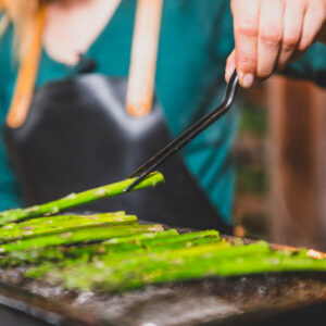 YAKINIKU kitchen tweezers curved