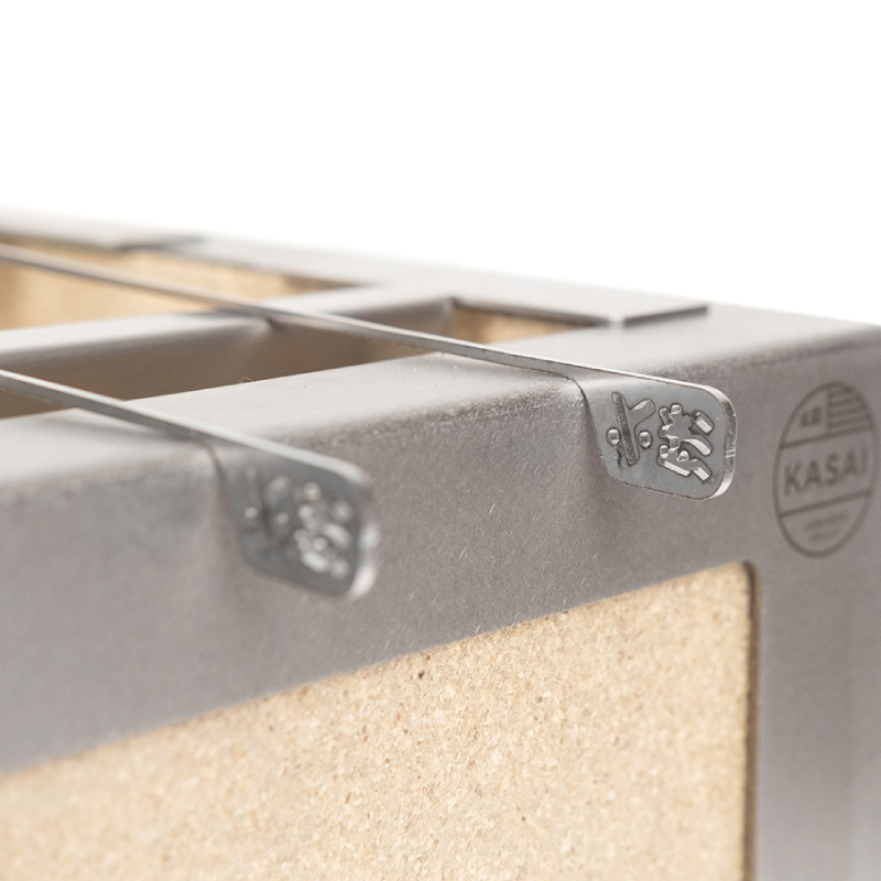 Kasai Medium Wide Hibachi Bar & Spiesenset - Afbeelding 4