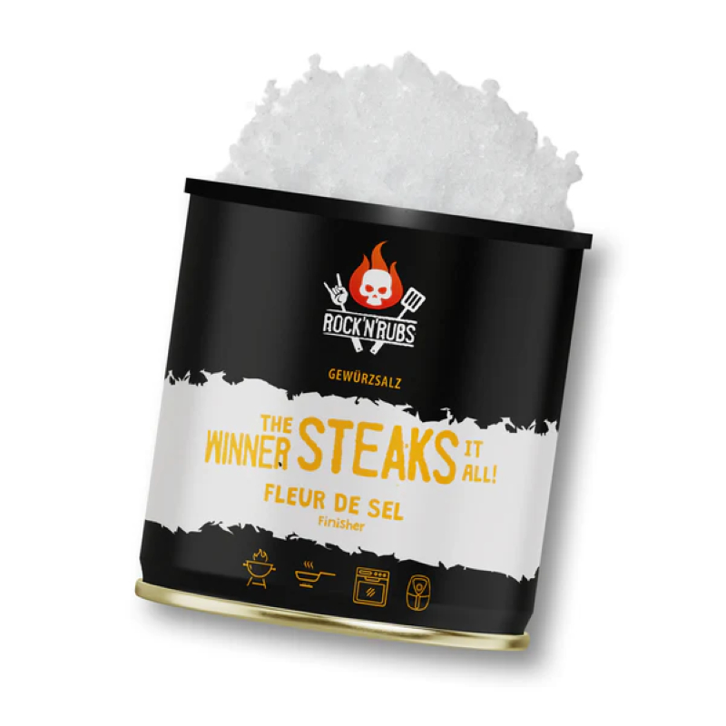 Rock’n’Rubs «The winner steaks it all» Fleur de Sel