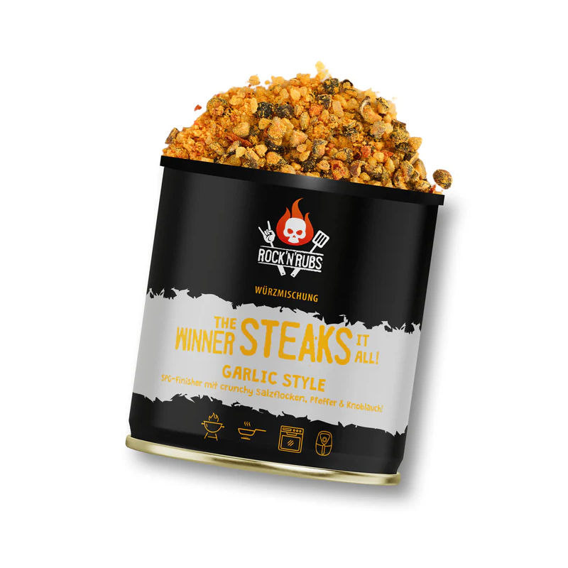 Rock’n’Rubs « The winner steaks it all » Garlic Style